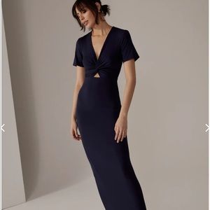 NEW Favorite Daughter Take Me Anywhere Dress Navy